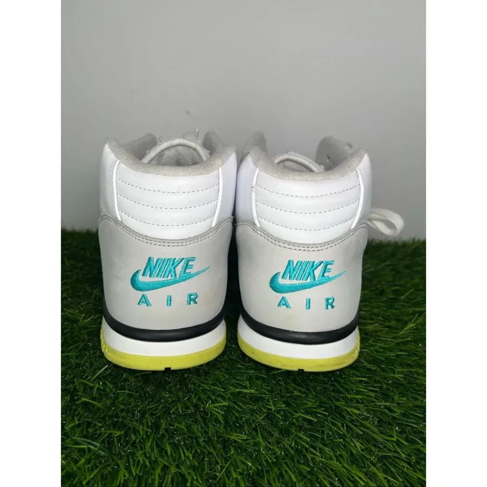 Nike Air Trainer 1 FQ8828-100 White Teal Volt Mens Size 11 Sneakers